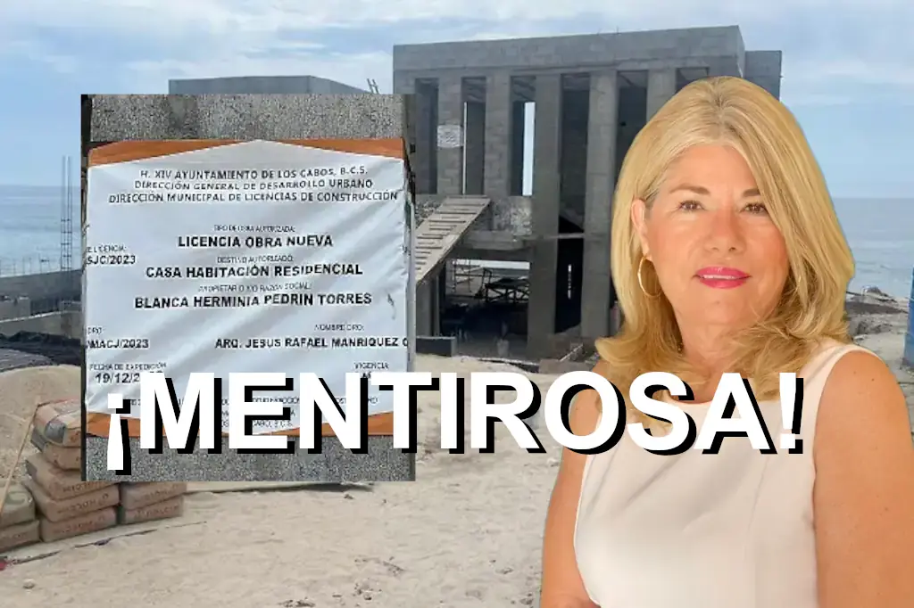 La empresaria Blanca Pedrín y su incoherencia ambiental